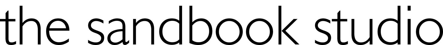 Sandbook Studio Logo